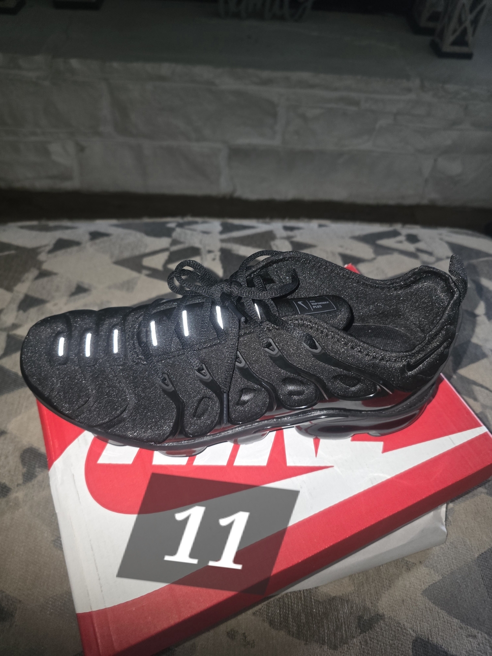 Nike Black Reflective Running Sneakers